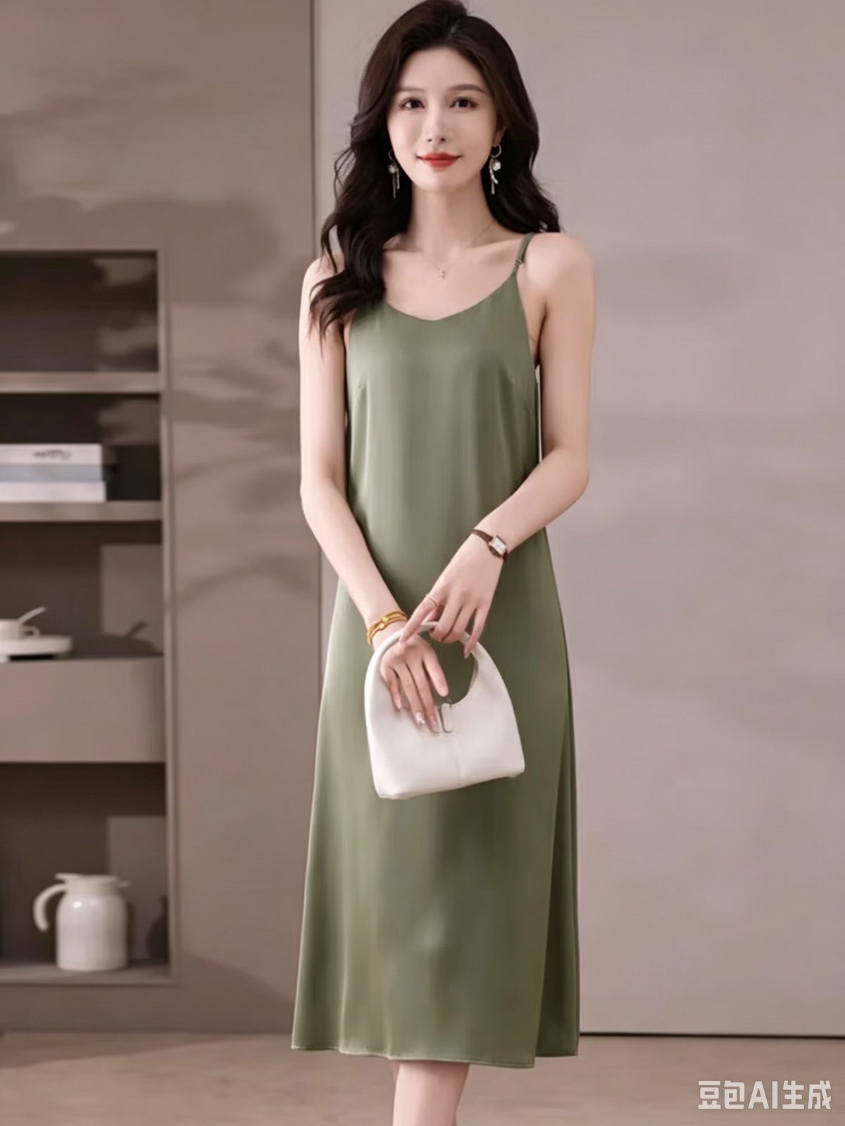 Silk slip nightgown, heavy satin long - Bulk Silk Nightgowns wholesale from a China silk factory